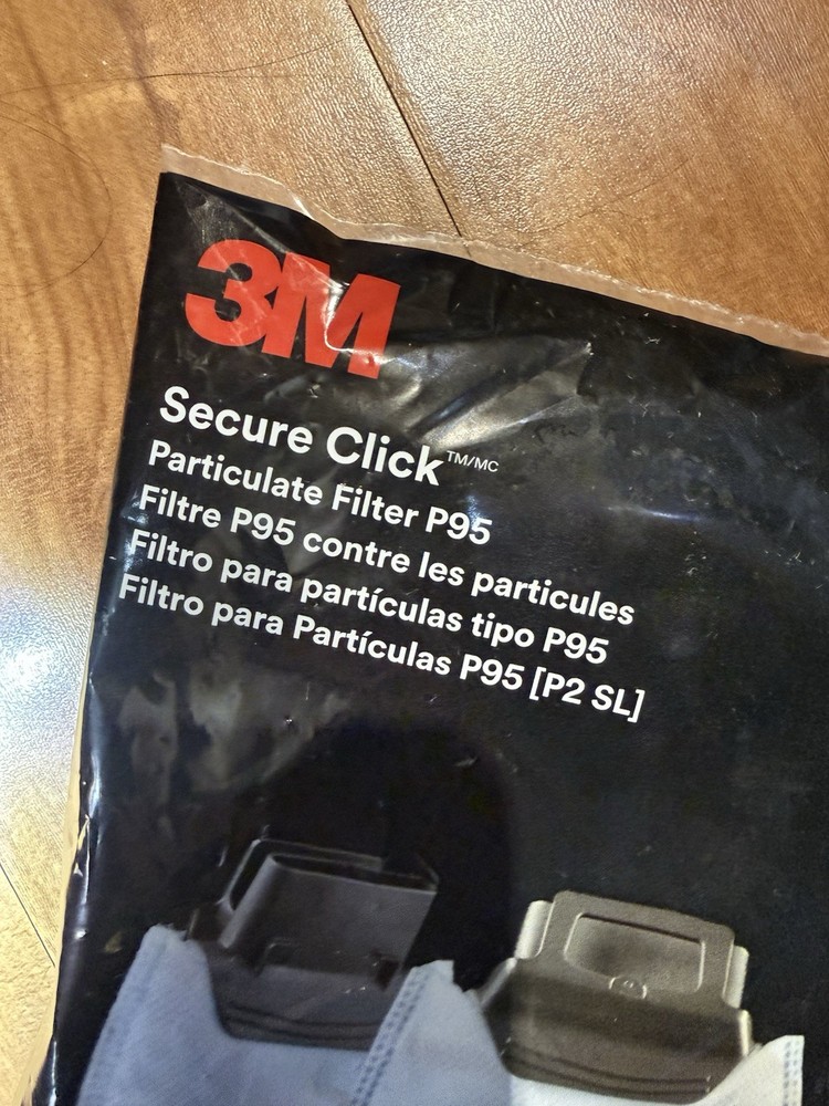 3M D3078 Secure Click Particulate Filter P95 (2 pack) 01/2024