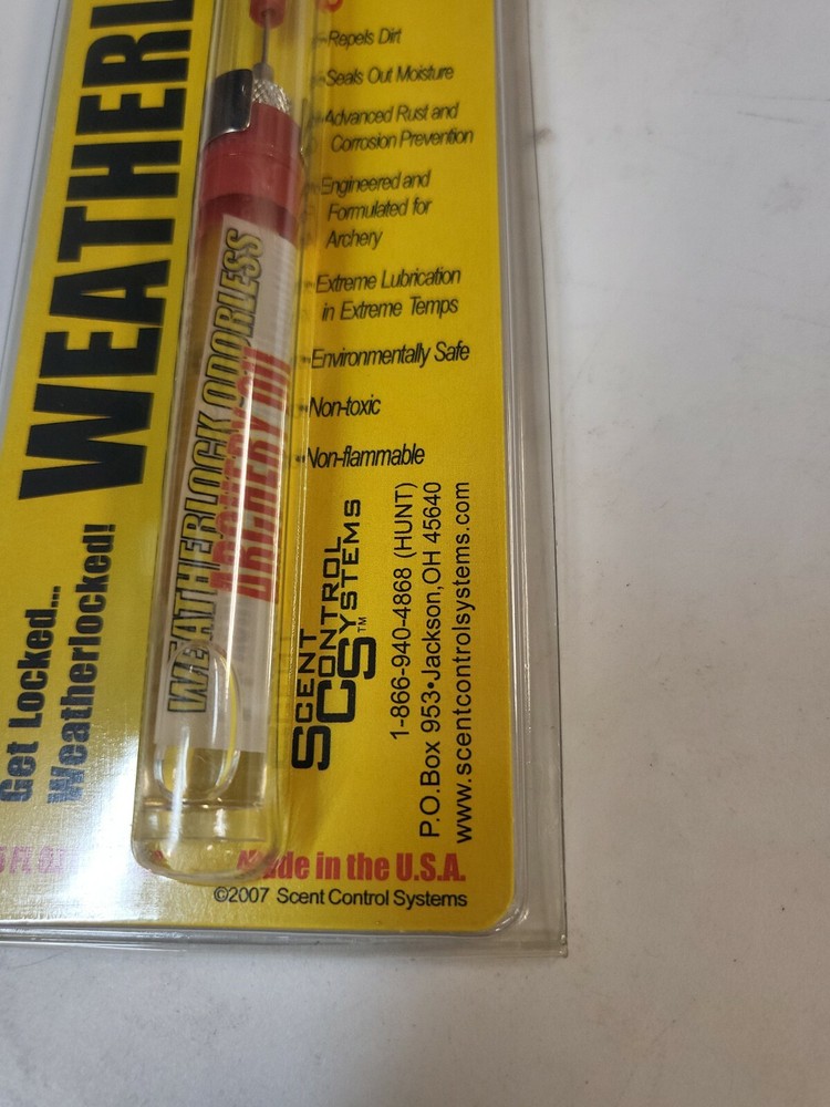 Scent Control Systems Archery Oil Odorless