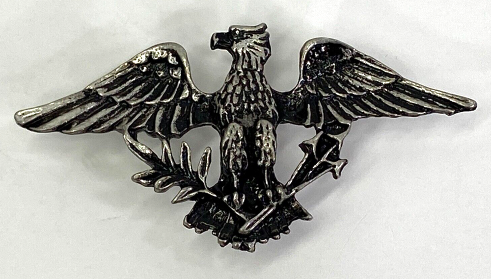 Patriotic Eagle Brooch Pin