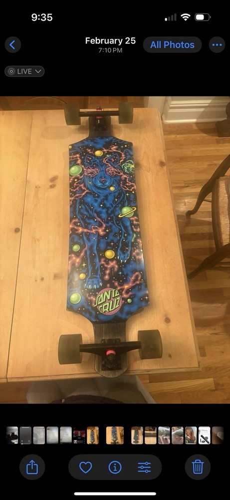 Santa Cruz Longboard Preowned