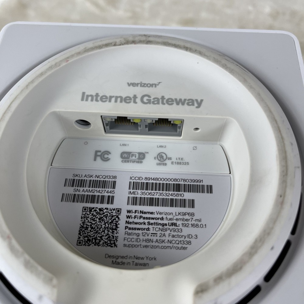 Verizon Internet Gateway NCQ1338