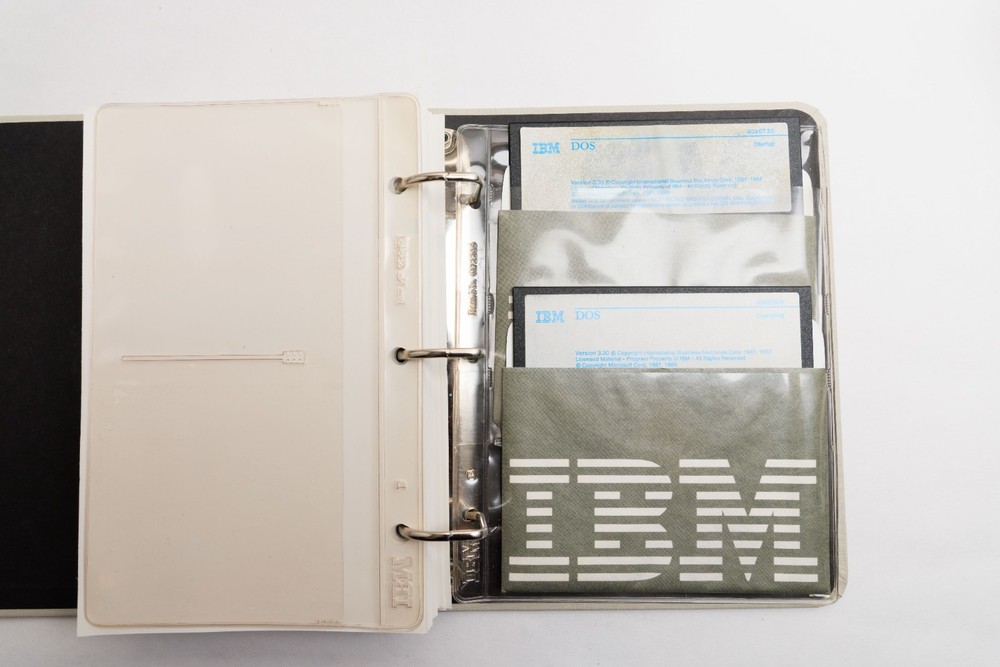 IBM DOS 3.30 Disk Operating System Manuals with Disks First Edition