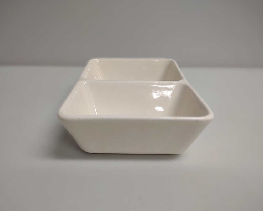 Rae Dunn Divided Dish "Dip./Dunk."