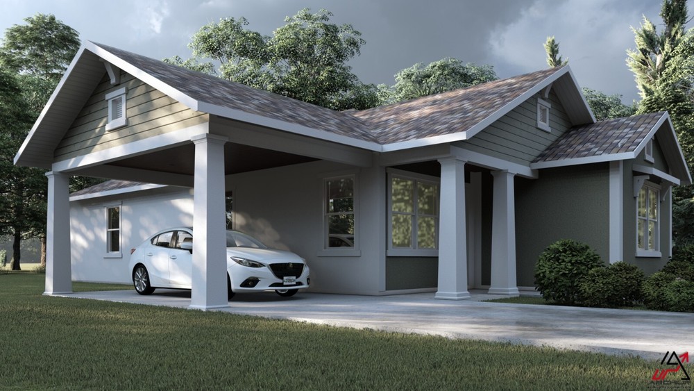 BLUEPRINTS TRADITIONAL HOUSE PLAN ARCHUP #127