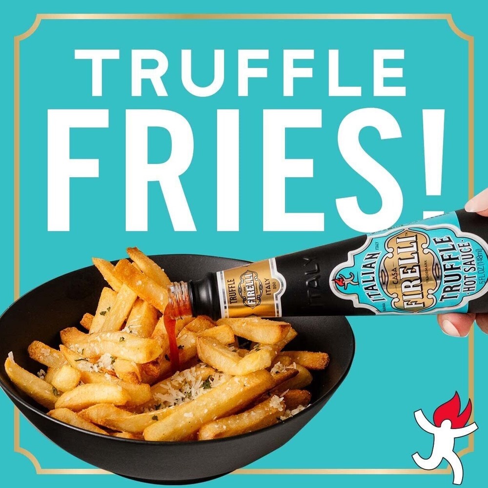 Firelli Italian Truffle Hot Sauce & Extra Hot Sauce 2 Pack