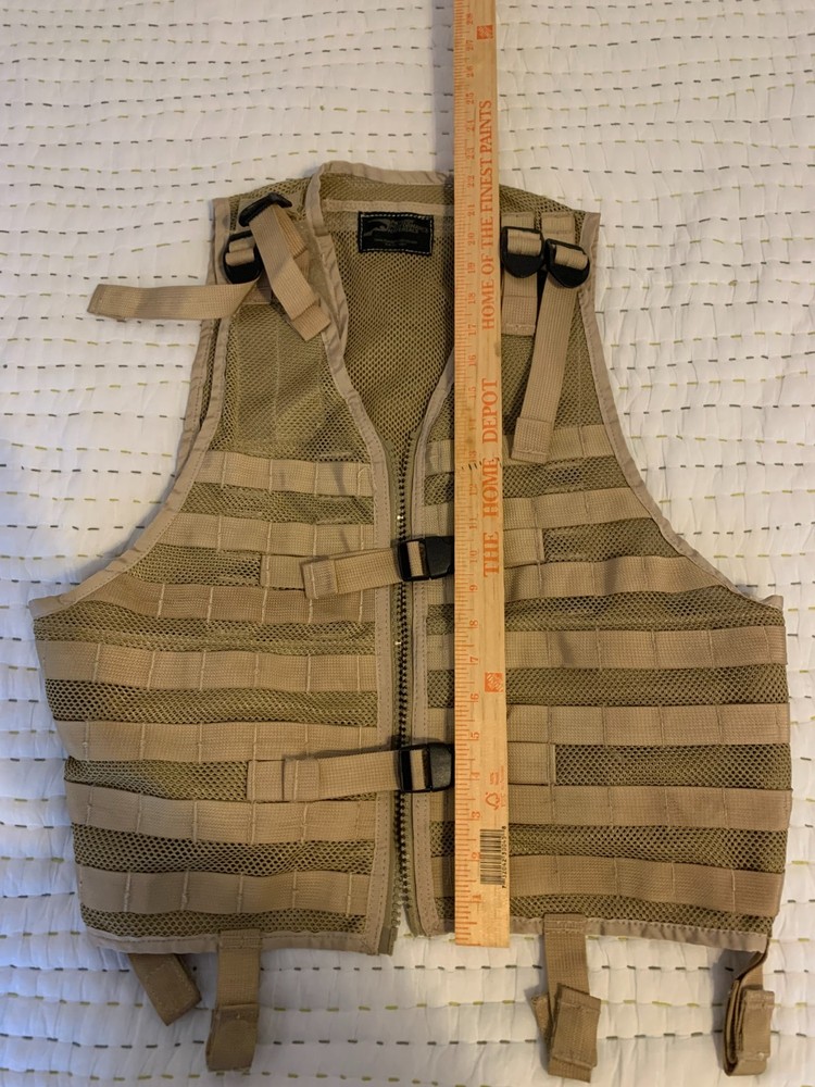 Patriot Performance Materials MOLLE II Modular Mesh Vest - Tactical – Tan/Sand