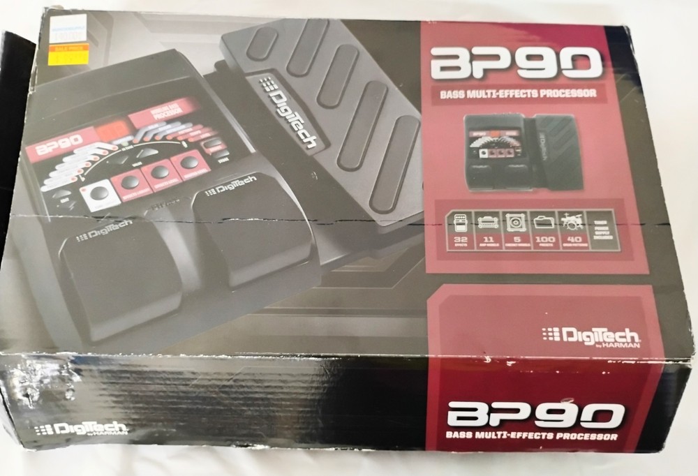 DIGITECH BP90 Bass Pedal Processor, Compact with Multiple Effects