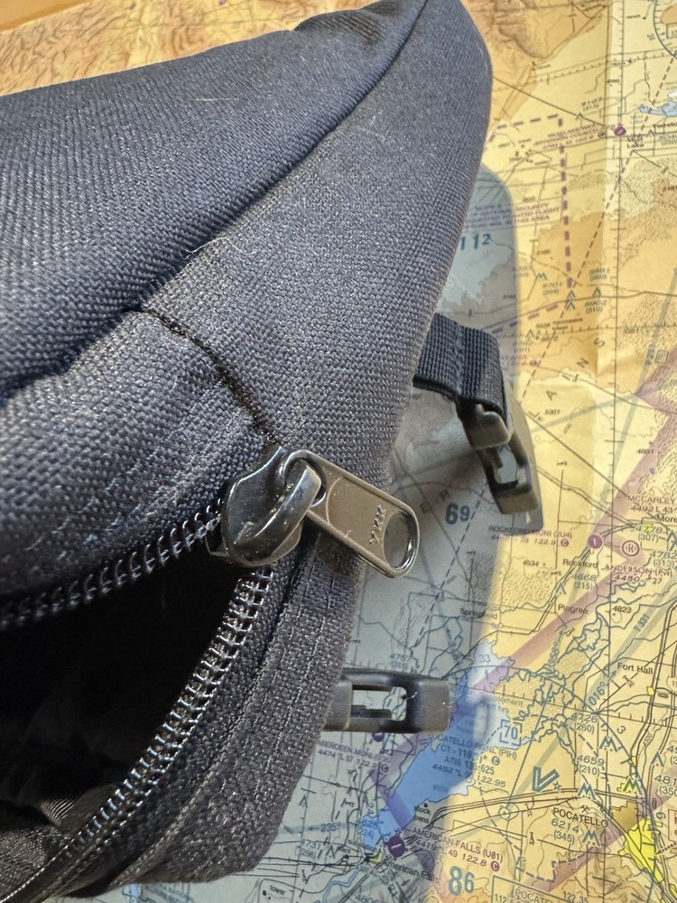 Tactical Mini Chest Rig Front Pouch Black With Buckles