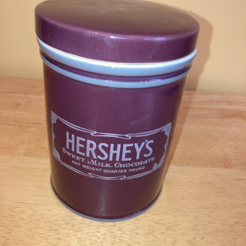 Hershey’s Remember Your First Collection Ceramic Canister 5”