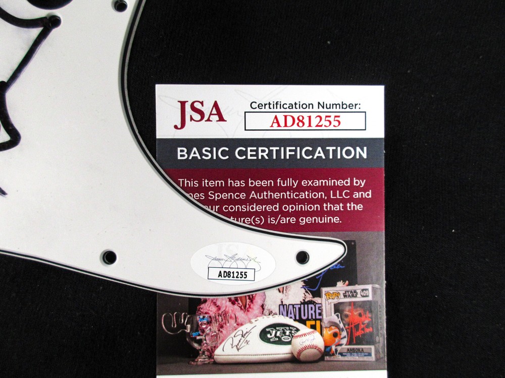 Billy Strings Signed Autographed RENEWAL Stratocaster Guitar Pickguard PROOF JSA