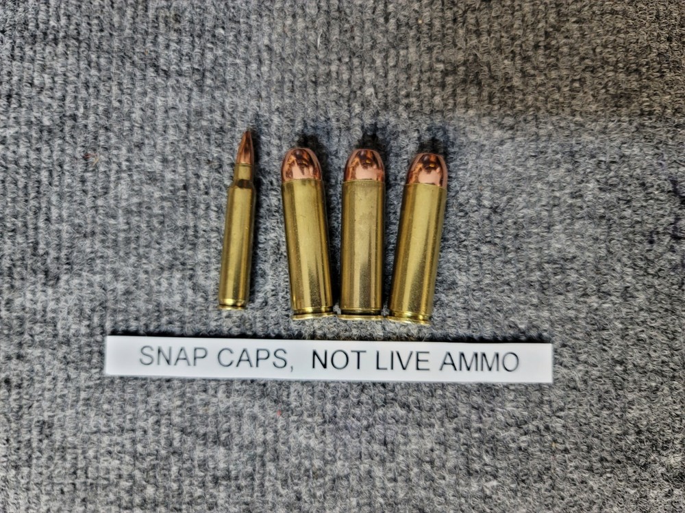 READ AD! 3- 500 S&W snap caps practice Dry Fire Gun Loading Training