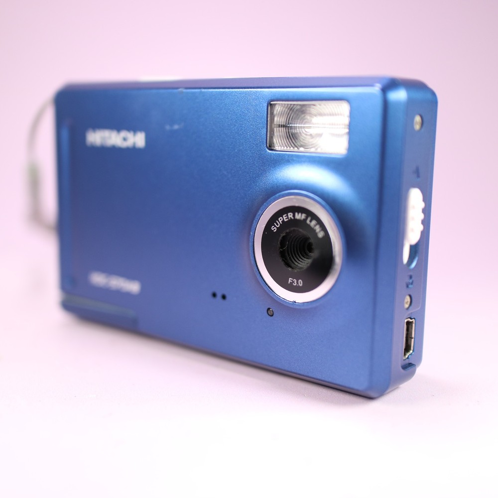 Hitachi Digital Camera HDC-570AB 5.0MP Blue Tested
