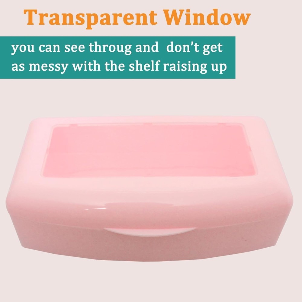Compact Plastic Sterilization Tray for Tweezers & Nail Tools - Ideal for Salons