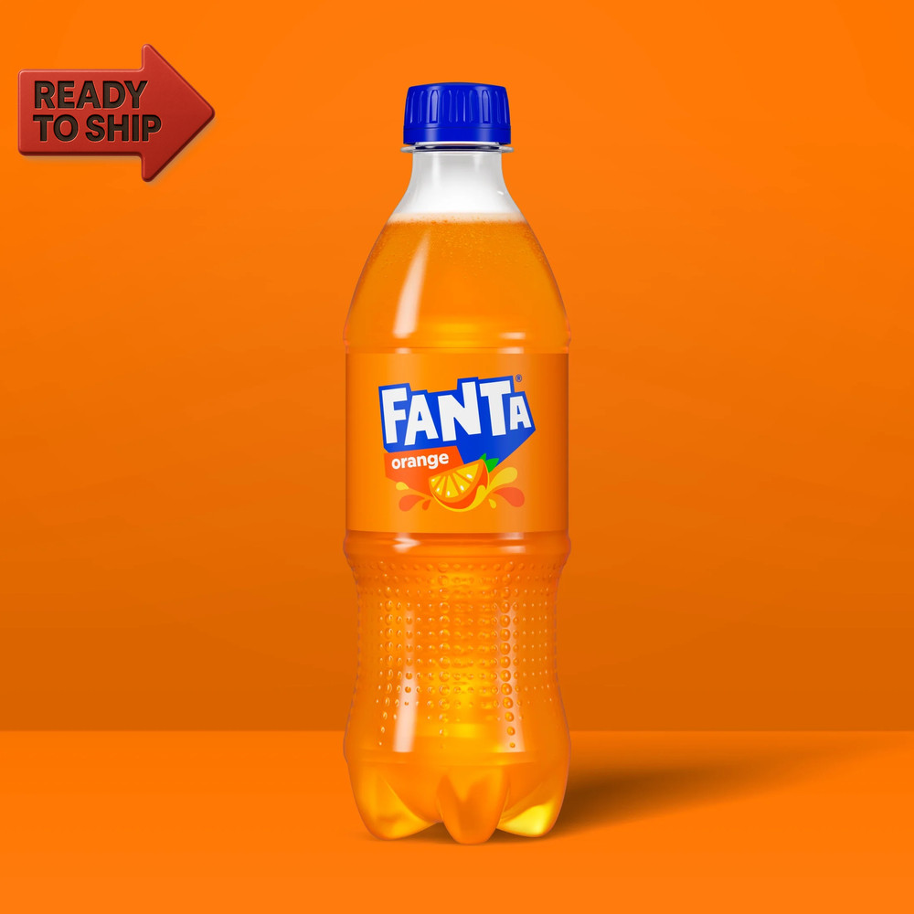 Orange Soda Pop, 16.9 Fl Oz, 6 Pack Bottles