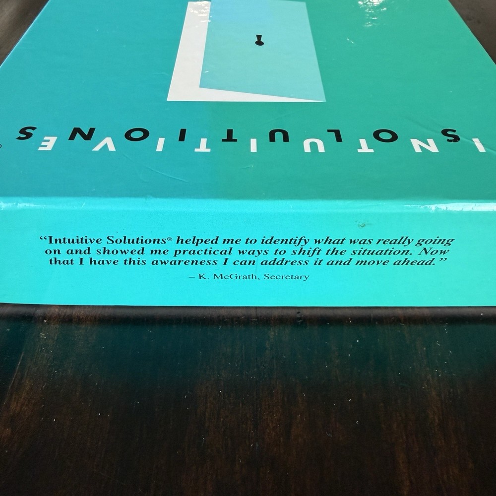Intuitive Solutions Card Guidebook Insight Angel Setback Deck Inspired Action