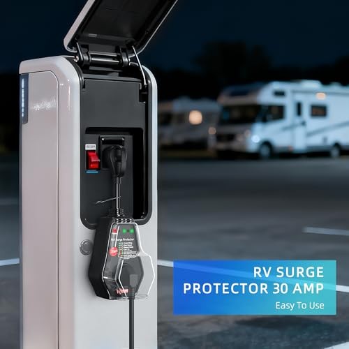 30A RV Surge Protector with Replaceable Module & Extra 30A 10000J+Module