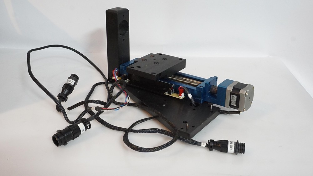 THOMSON MS33LJAL200 MICROSTAGE MOTORIZED BALL SCREW LINEAR ACTUATOR/GUIDE 200mm
