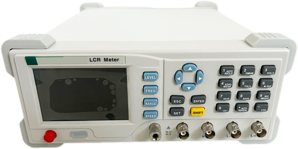 Benchtop LCR Meter Digital Bridge Communication USB Device RS232 Handle 100kHz