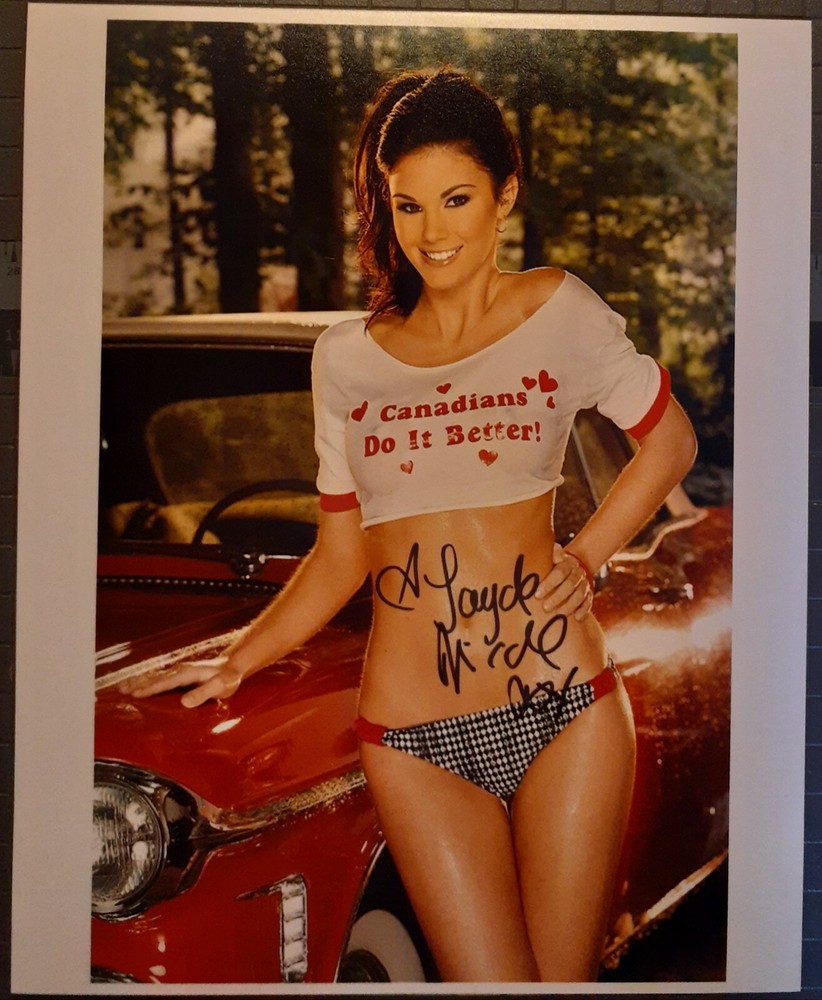 Jayde Nicole signed 8x10