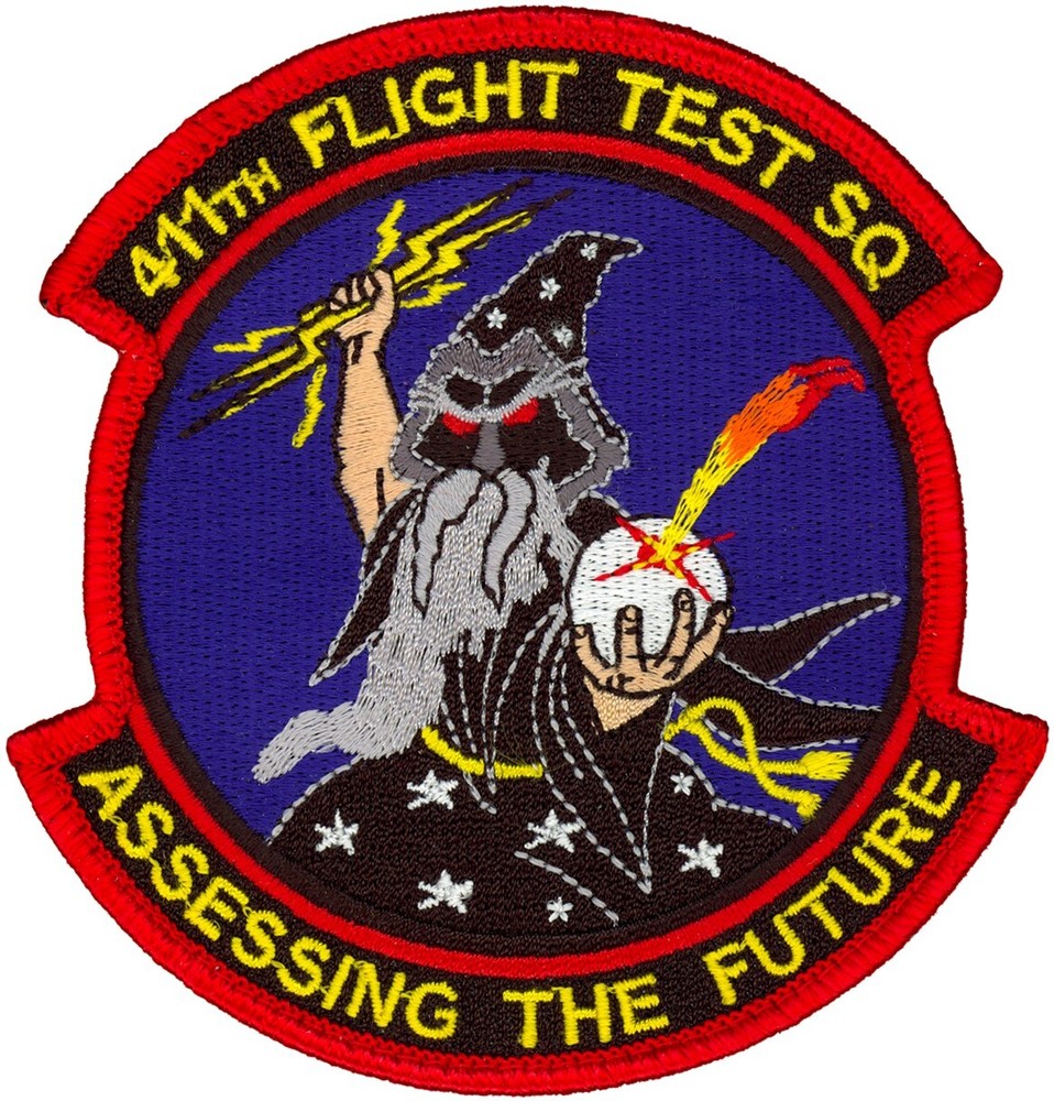 USAF 411th FLIGHT TEST SQUADRON – MORALE PATCH