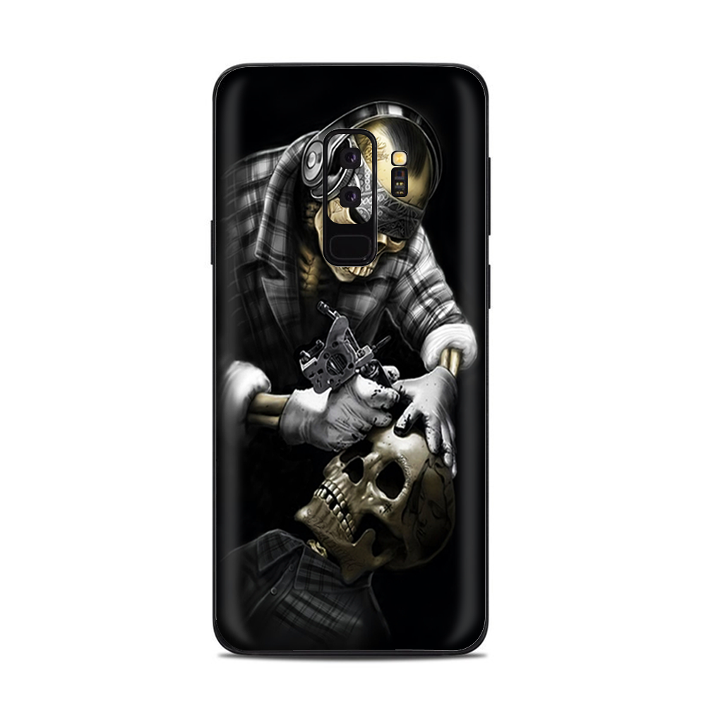 Samsung Galaxy S9 Plus Skins Decals - Skeleton tattooer