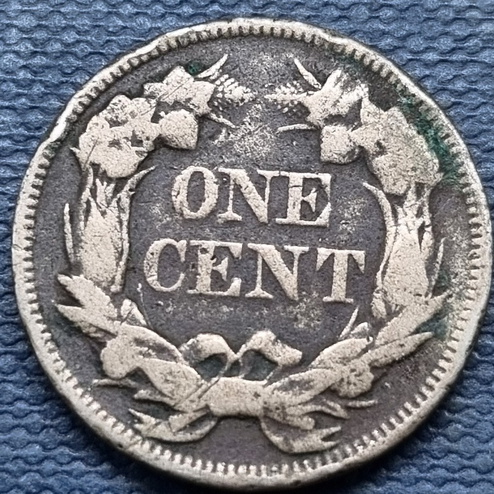 1857 Flying Eagle Cent 1c Circulated Details #76909