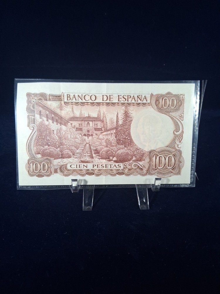 1970 SPAIN 100 PESETAS BANKNOTE