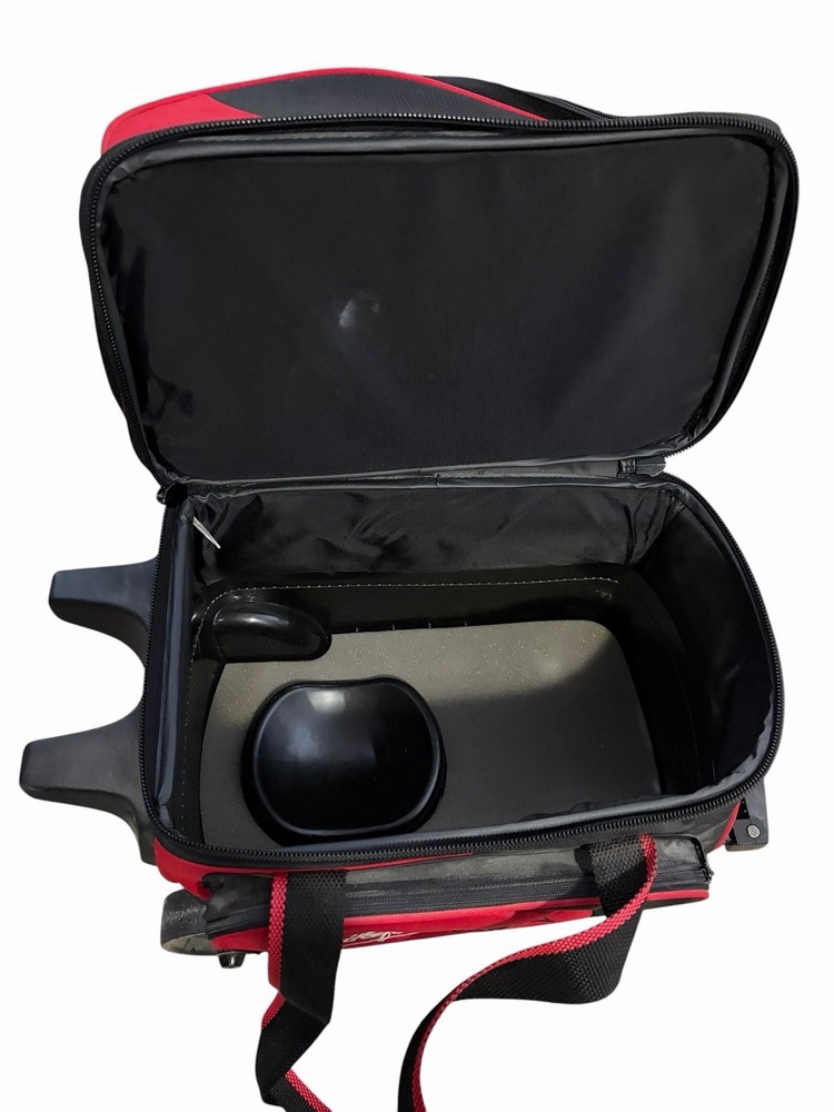 KR Strikeforce Bowling Bag Red/Black Rolling Bag