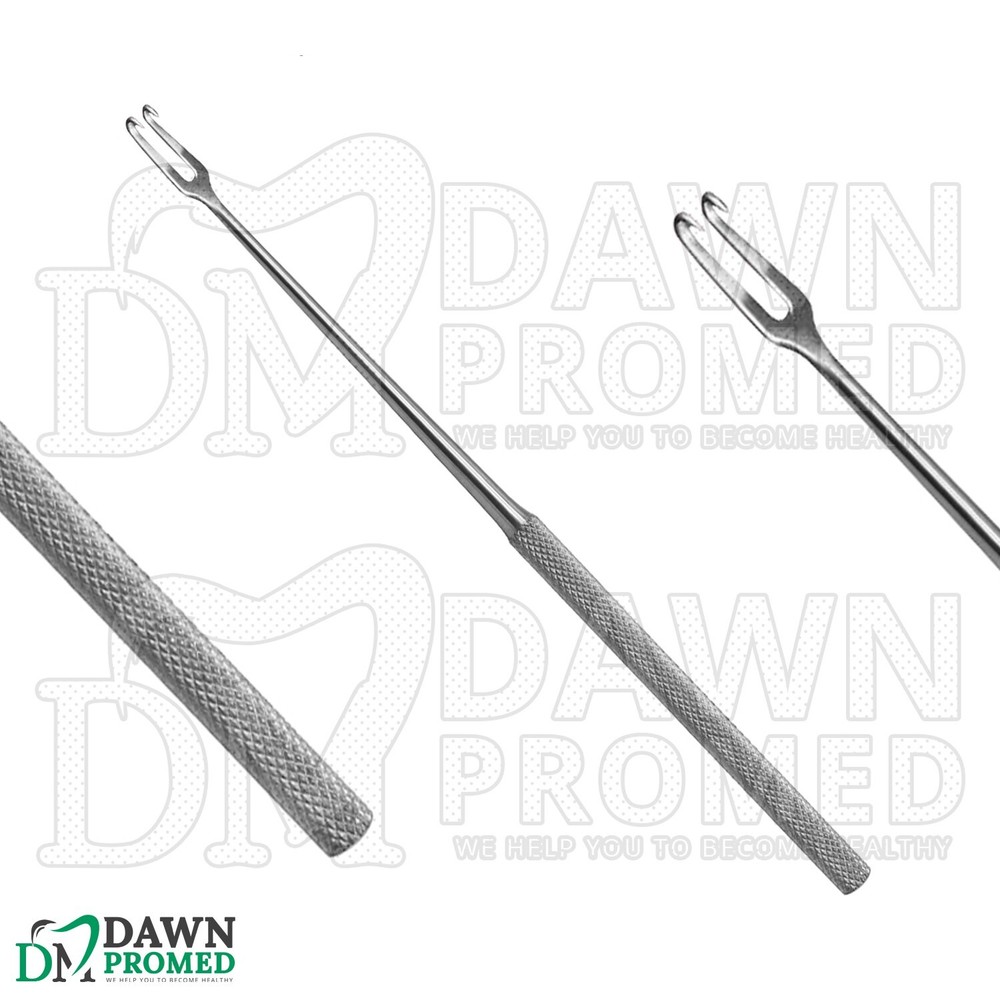 Joseph Skin Hook 2mm Double Sharp Prong 6.25" Retractor Surgical Instruments