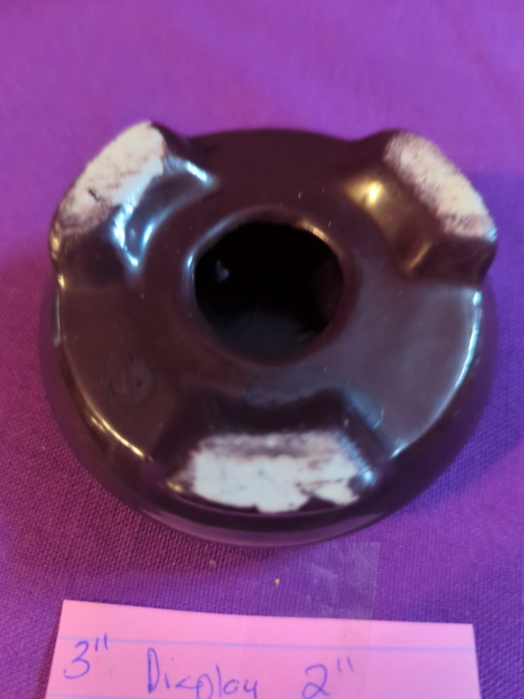 Round Ceramic Display Base, 3", 1" Inch Tall