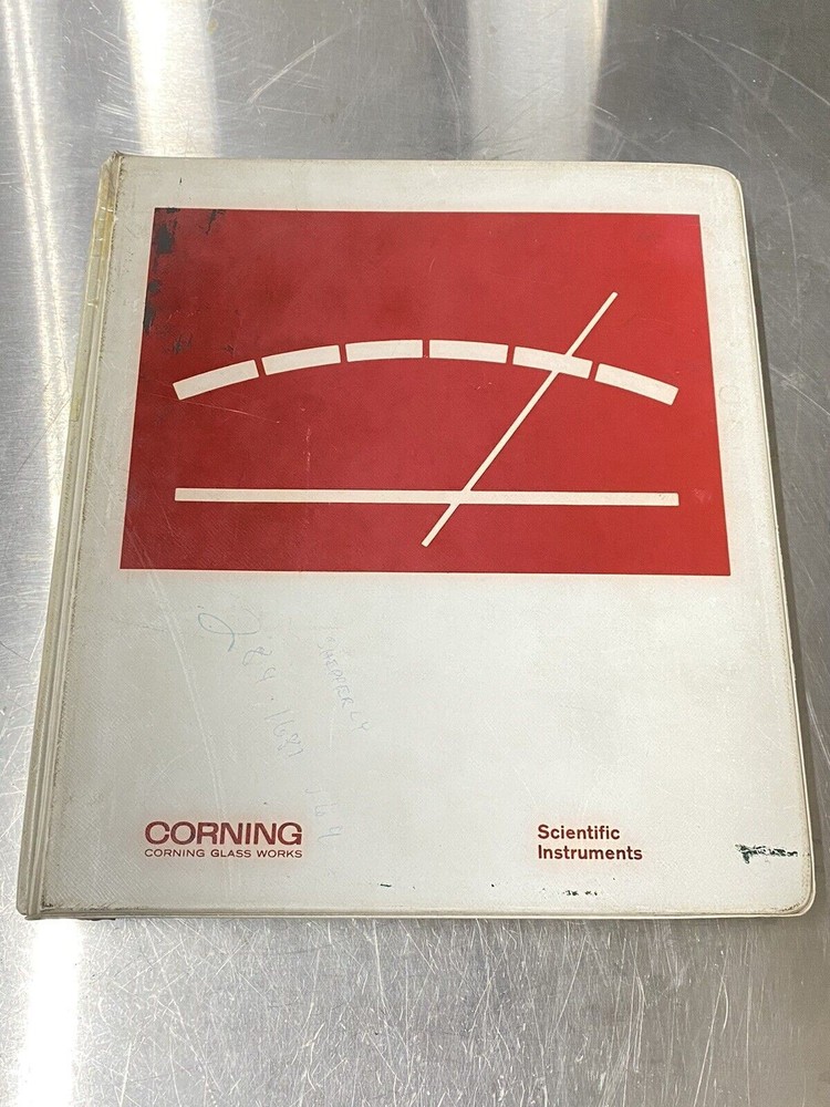Corning 12 PH Meter - Users Guide / Instruction Book / Manual