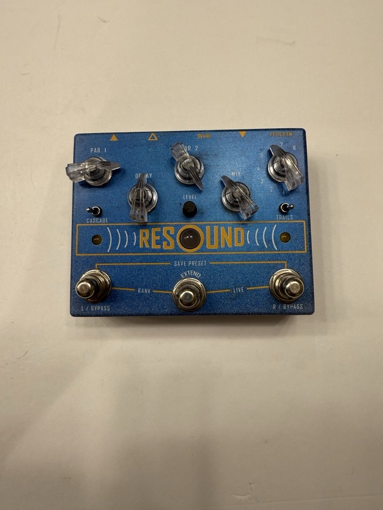Cusack Music Resound V1 Programmable Digital Reverb Guitar Effect Pedal