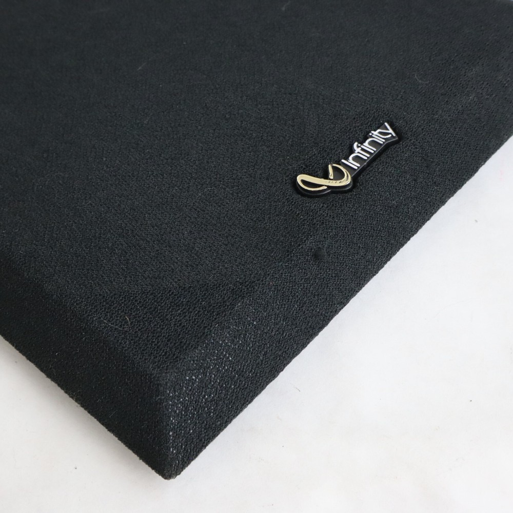 infinity reference one grill front cover black