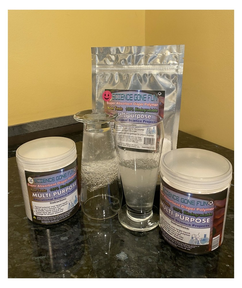 8 Ounce Super Absorbent Diaper Polymer