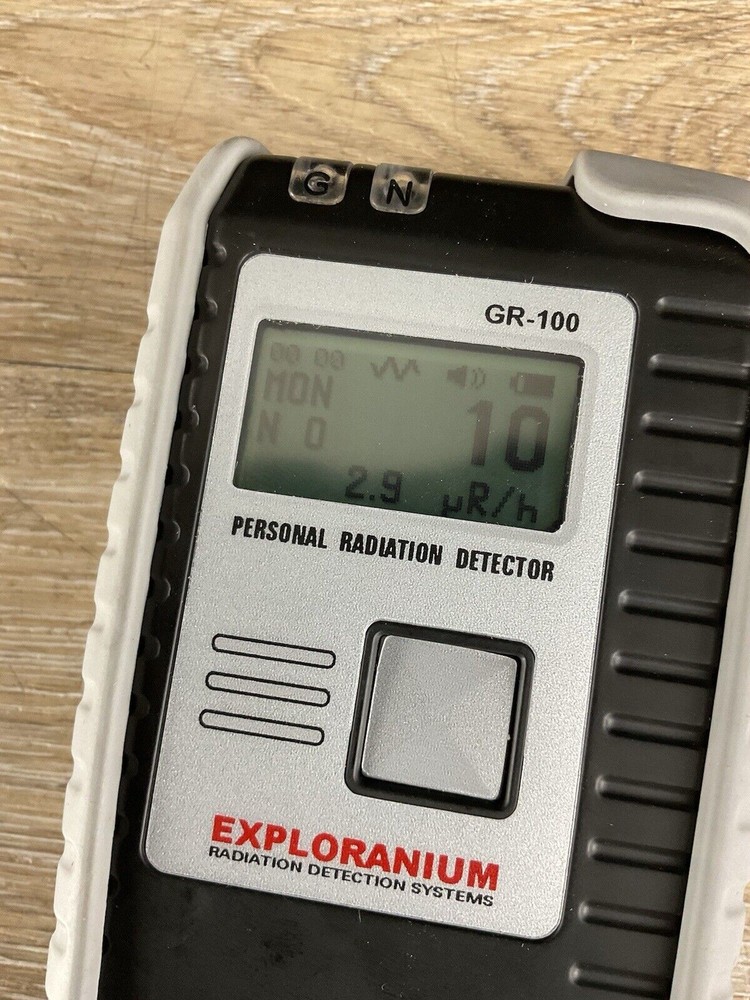 Exploranium GR-100 PRD Advanced Personal Portable Radiation Detector Free Ship.