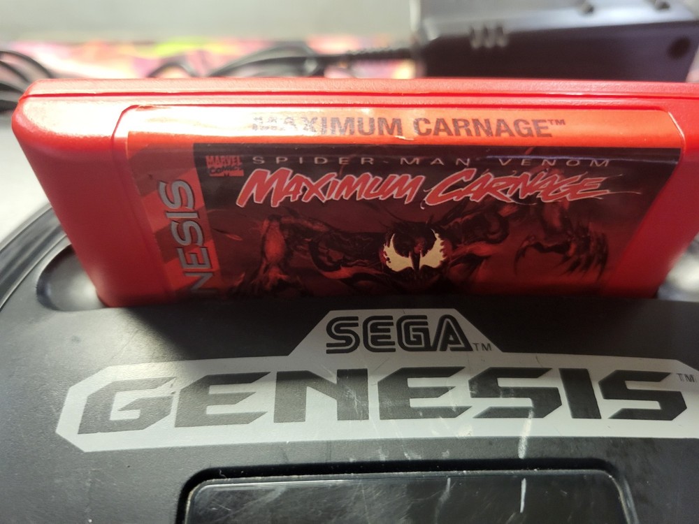 Sega Genesis 16-Bit Console Bundle Tested Working + 3 Games