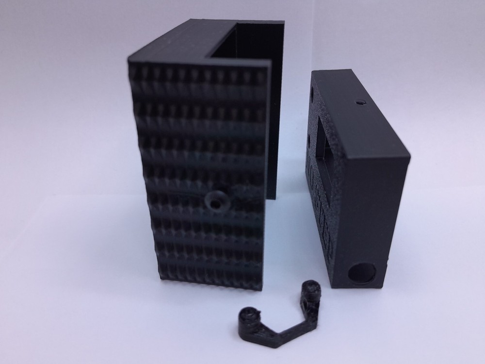 Meshtastic Node Case & Battery fits heltec v3, case and battery only. BLACK