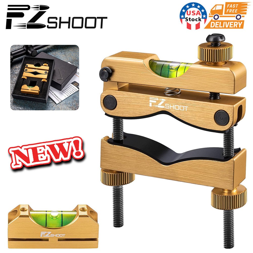 Scope Mounting Kit Universal Magnetic Rifle Scope Bubble Leveling Tool-Gunsmith