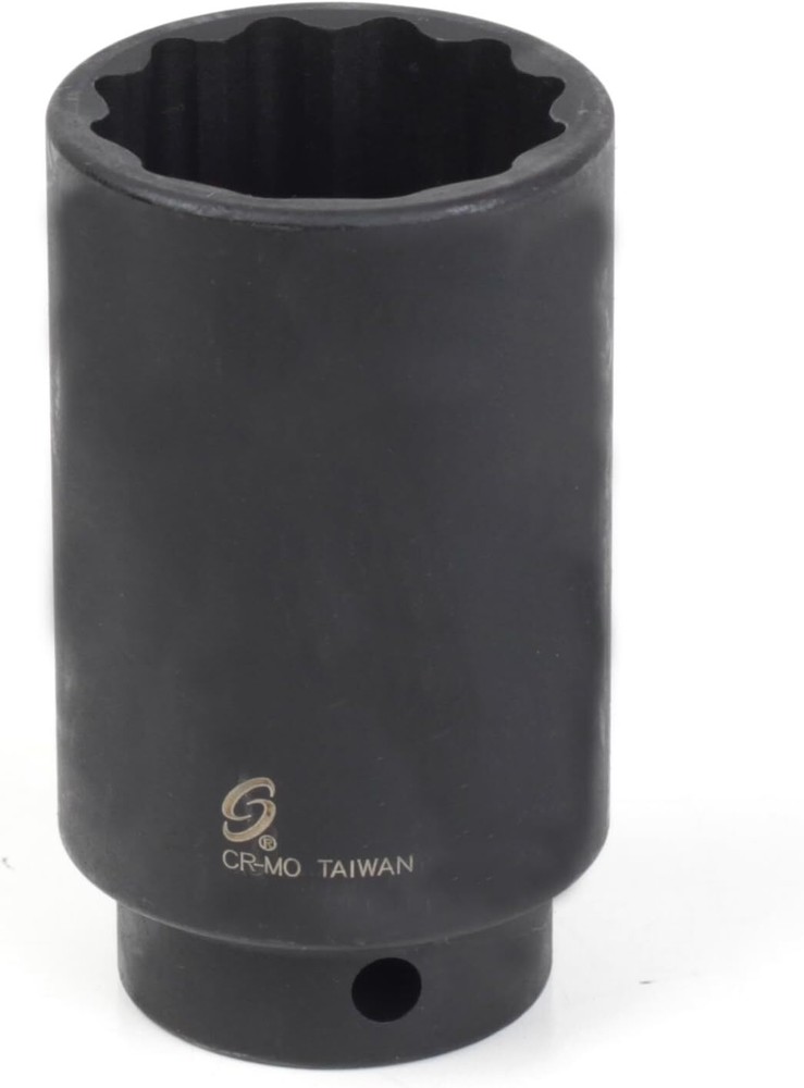 Sunex 233zmd 1/2-Inch Drive 33-mm 12-Point Deep Impact Socket