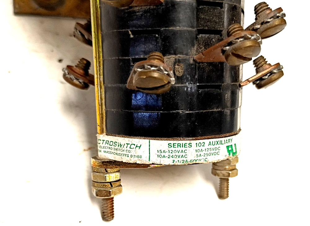 ELECTROSWITCH TOC SWITCH ASSEMBLY / ROTARY CAT# 102108LP 9501