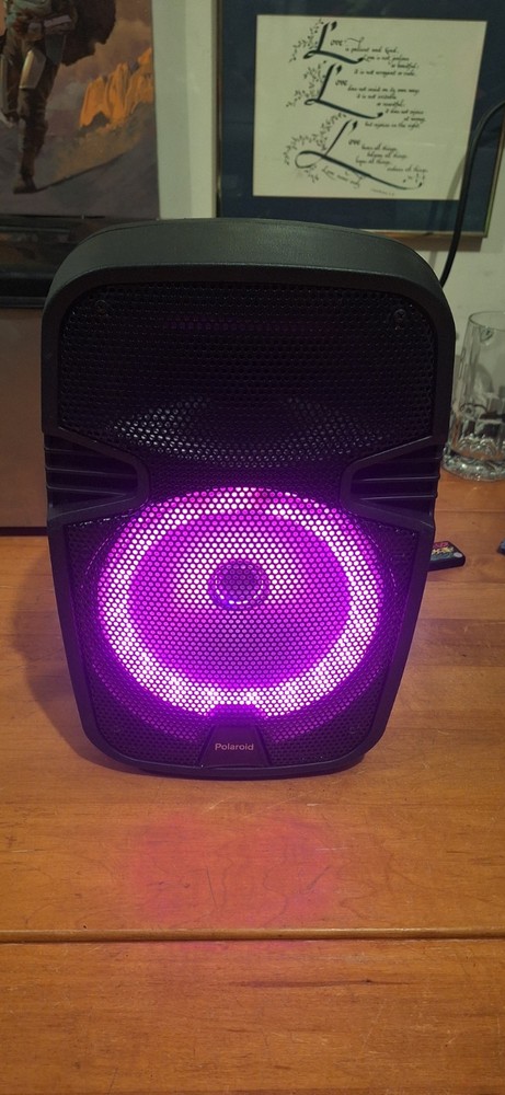 Polaroid Music Player Wireless Bluetooth Speaker Black PBT9543
