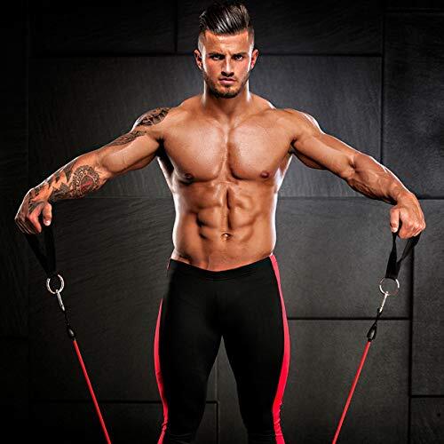 4pcs Resistance Band Handles Plastic D Ring Exercise Strap Foam Handle 4pack