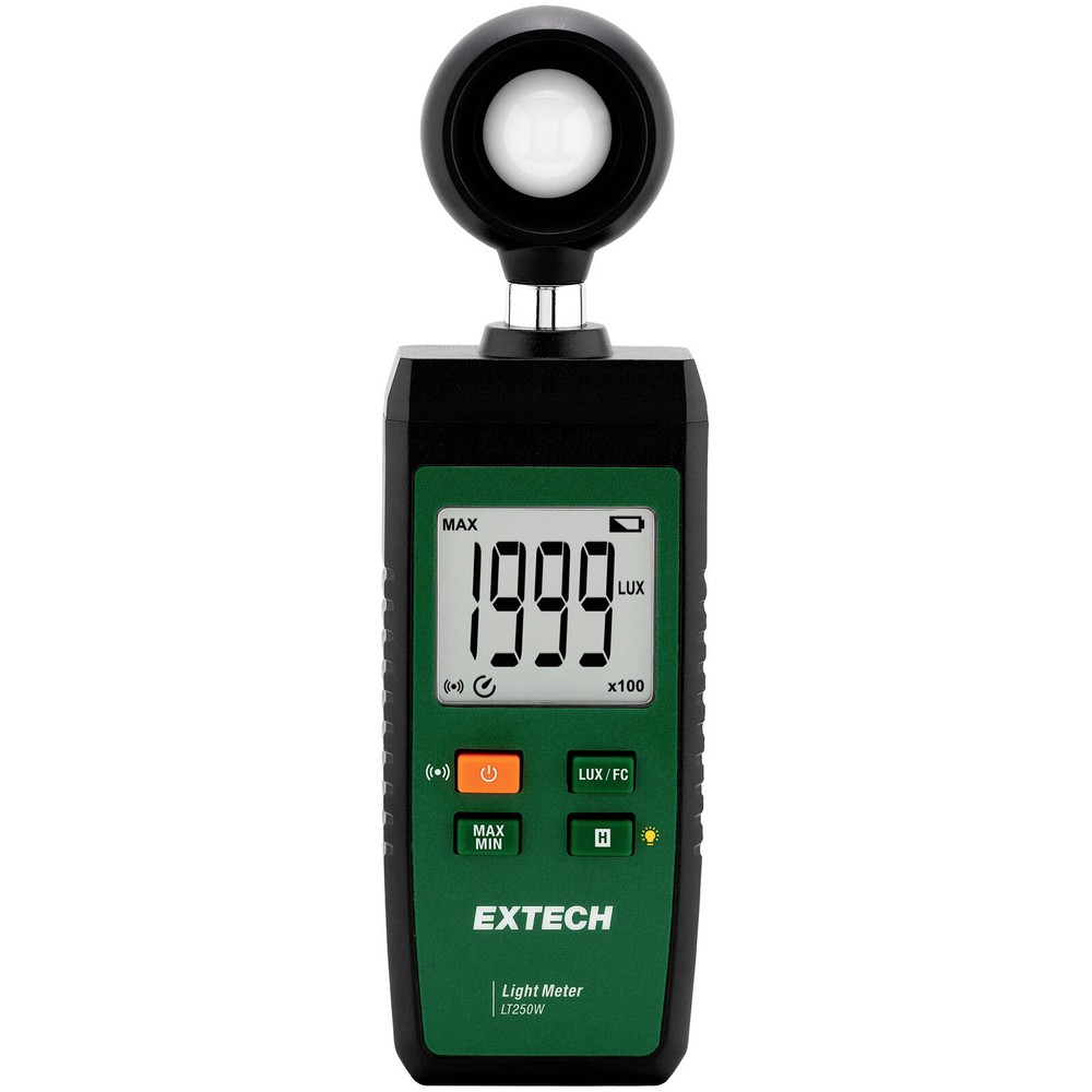 Extech LT250W Lux Meter Compact With Bluetooth® Connectivity