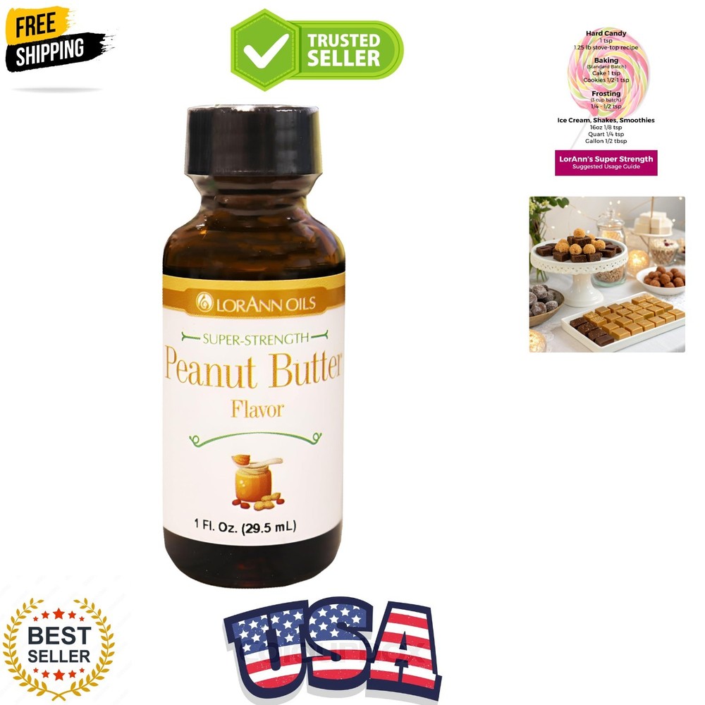 Super Strength Flavoring - Used For Candy Making, Flavoring Extracts, Baking,...