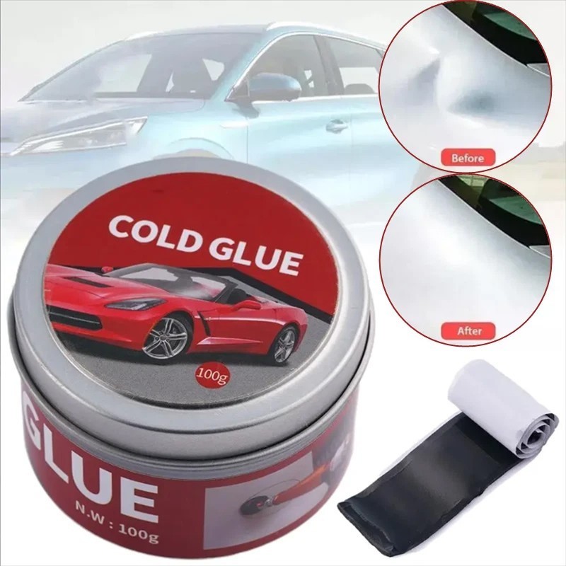 100g Cold Glue Dent Puller Car Panel Remover Tool Paintless Repair PDR Kit Set