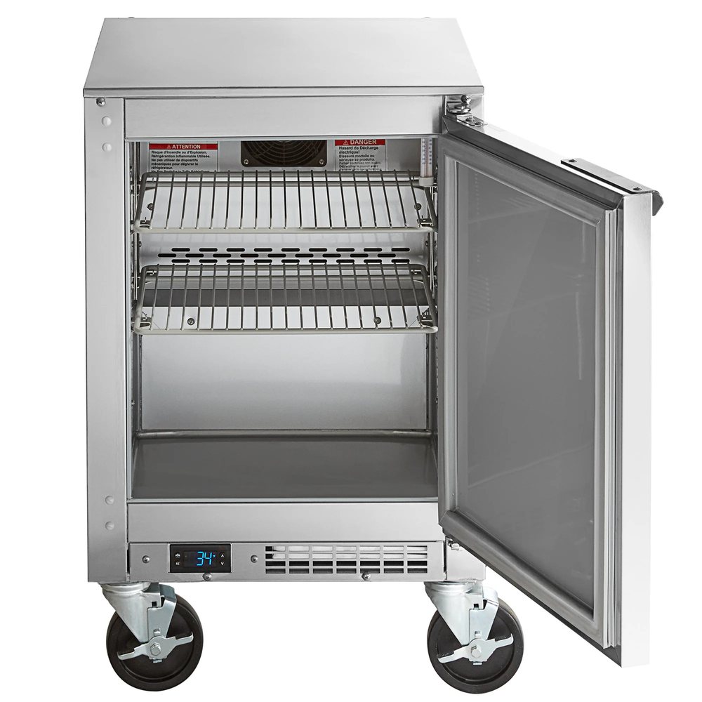 Beverage-Air 20" Shallow Depth Low Profile Undercounter Refrigerator