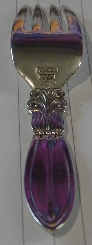 Watson Serling Silver 4" Youth Fork "Juliana"