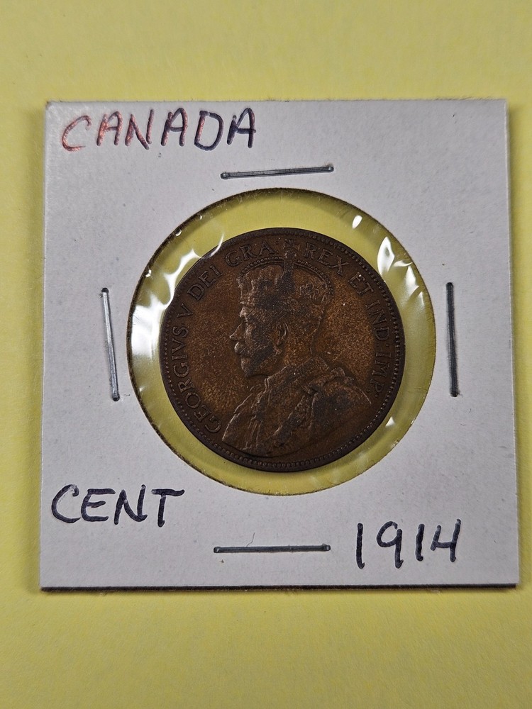 COIN - CANADA - 1 CENT 1914