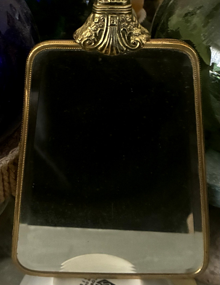 Witch's Old Enchanted Double-Sided Victorian Haunted Scrying Mirror