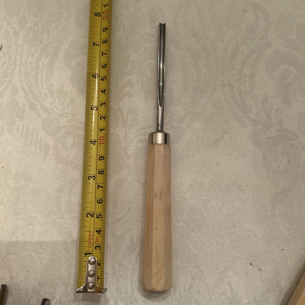Hirsch # 10 / 4mm Intermediate Size Carving Gouge Sharp Excellent Condition